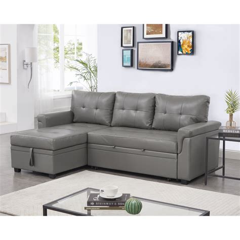 Sleeper sectional w storage. Things To Know About Sleeper sectional w storage. 